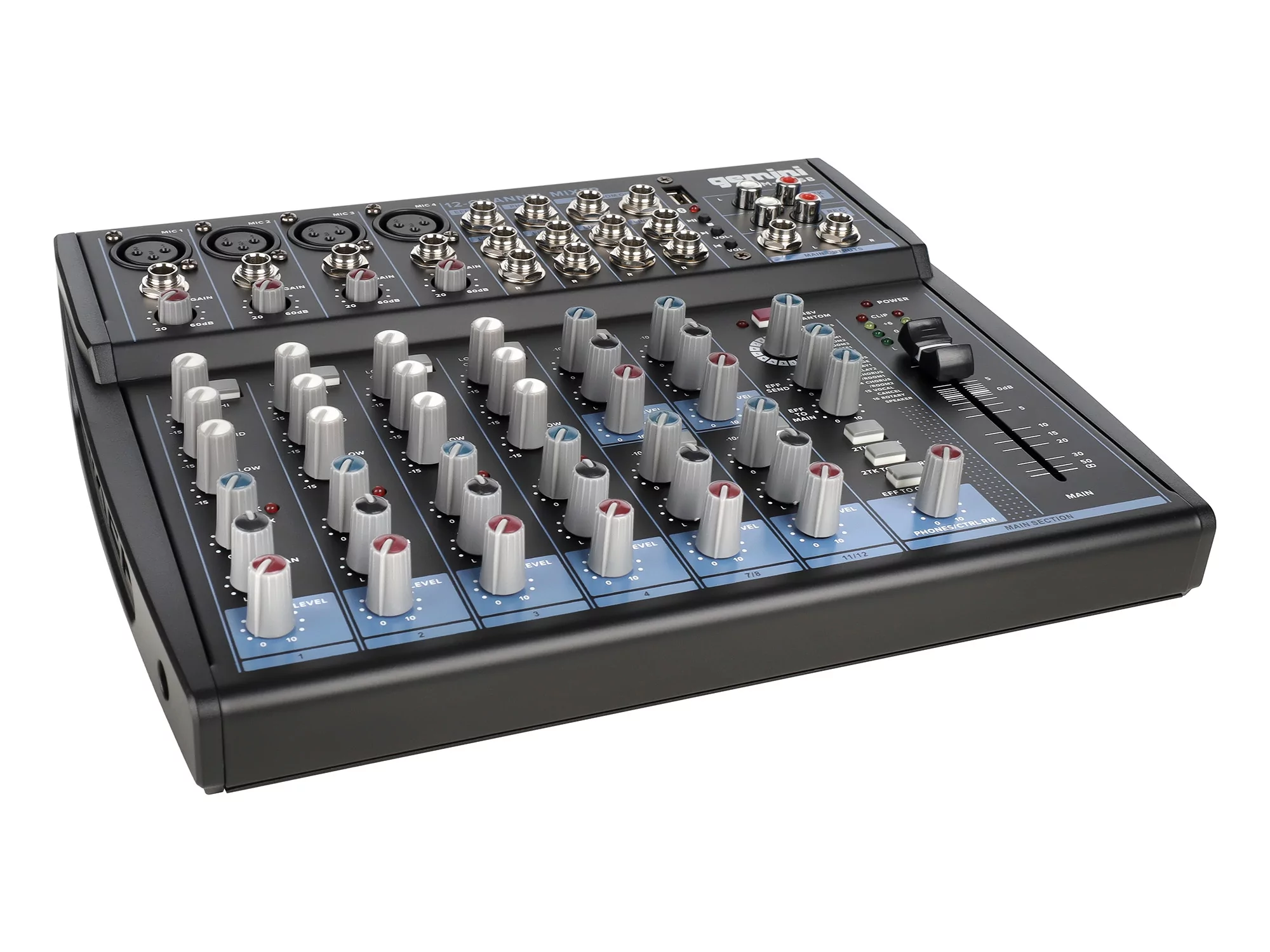 Аналоговый микшер Gemini GEM-12USB - 15