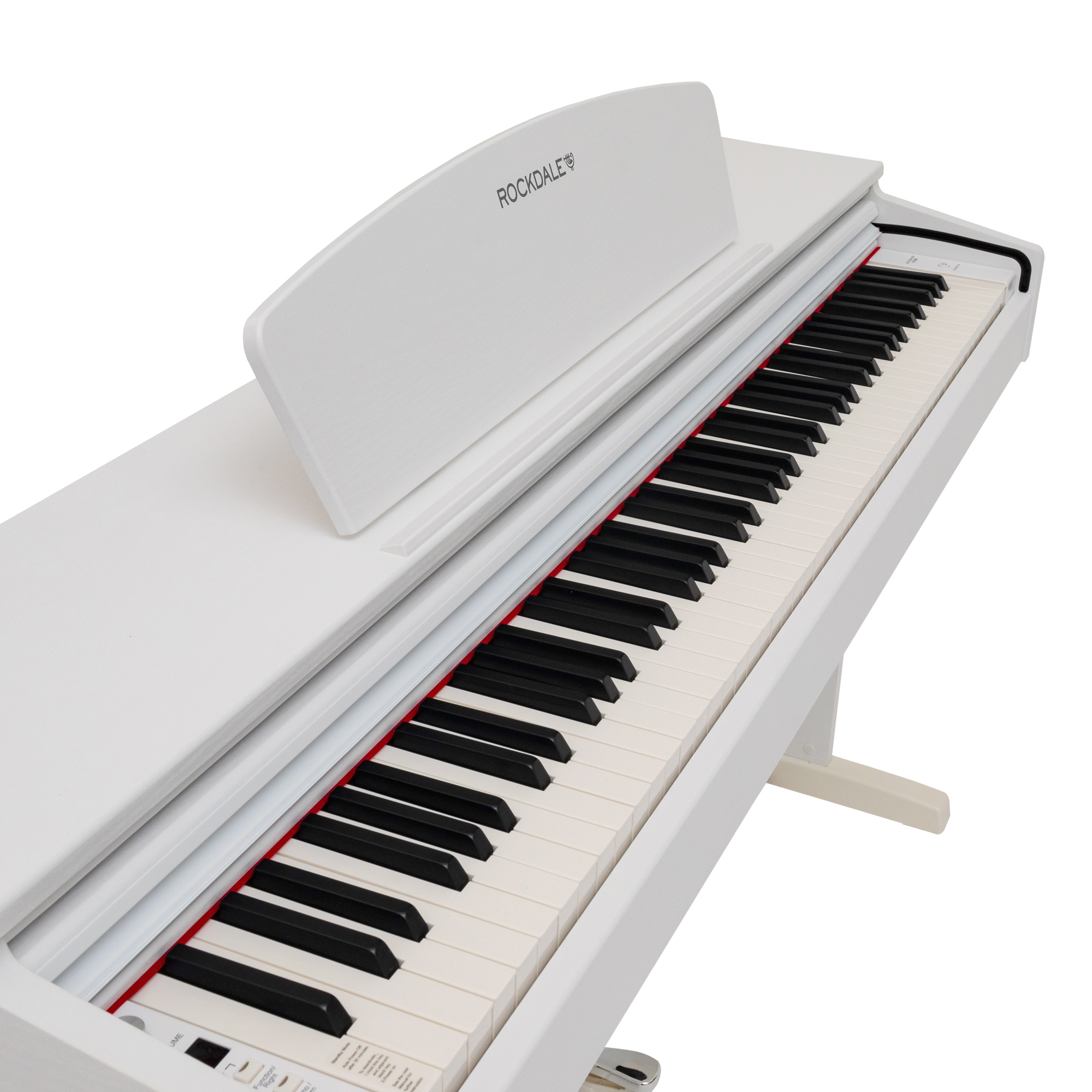 Цифровое пианино Rockdale Etude 128 Graded White - 18
