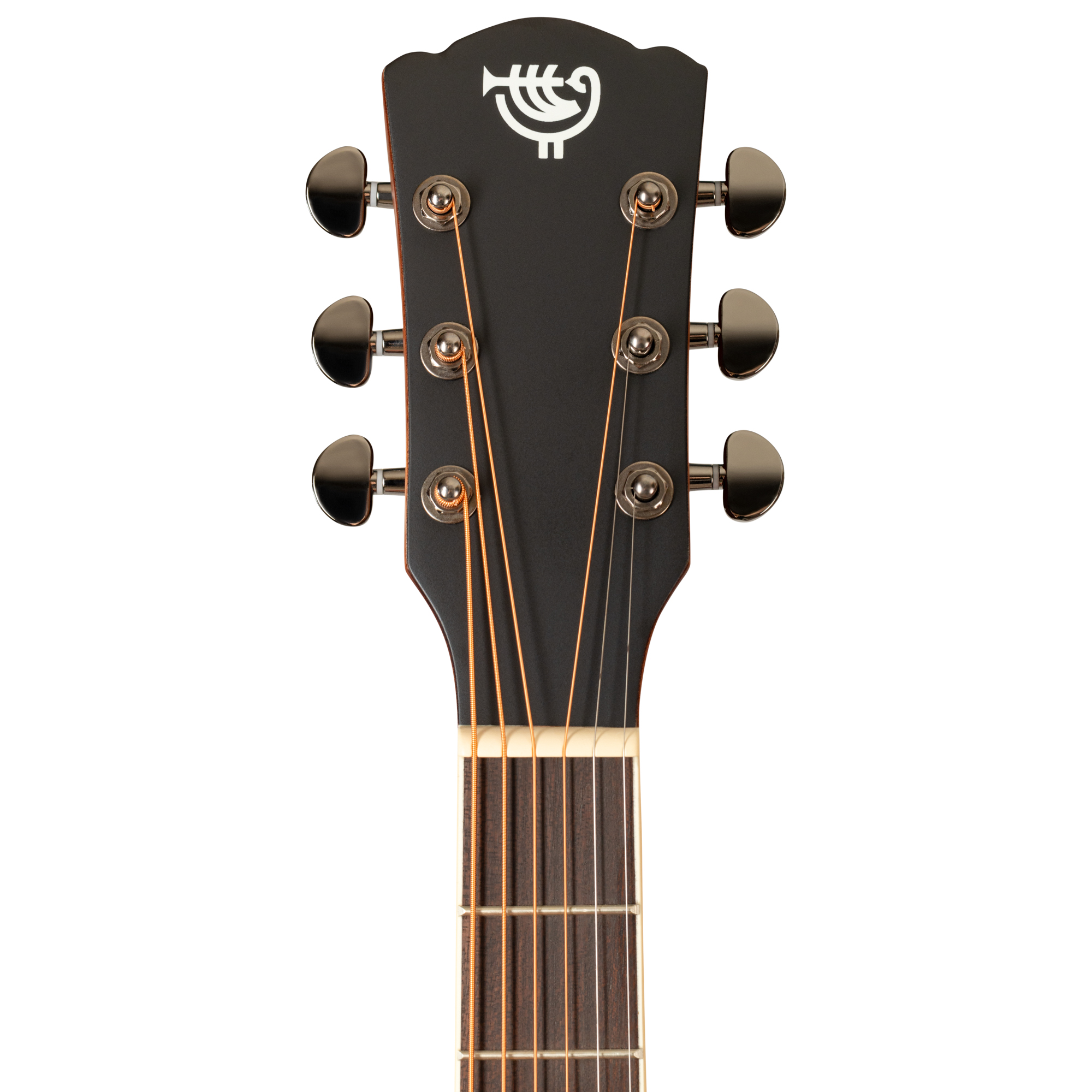 Акустическая гитара Rockdale Aurora D6 C Bk Satin, Черный - 19
