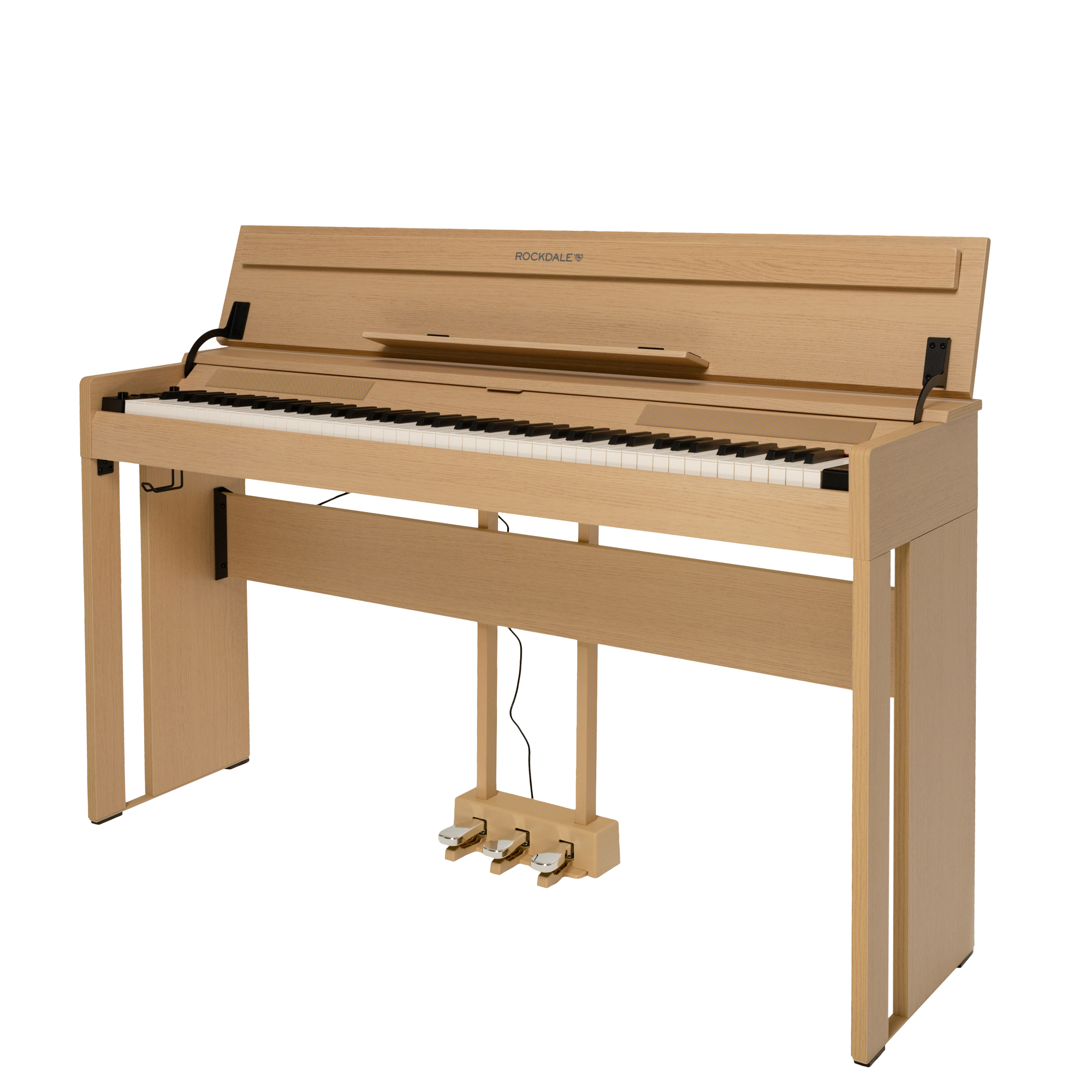 Цифровое пианино Rockdale Virtuoso Oak, Черный - 17
