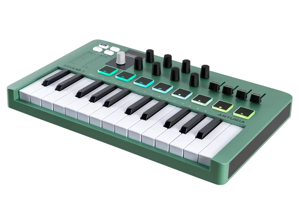 MIDI-клавиатура Arturia MiniLAB 3 Mint Edition - 9