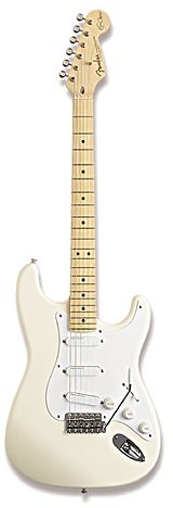 Электрогитара Fender ERIC CLAPTON STRATOCASTER MN OLYMPIC WHITE, Белый олимпийский - 2