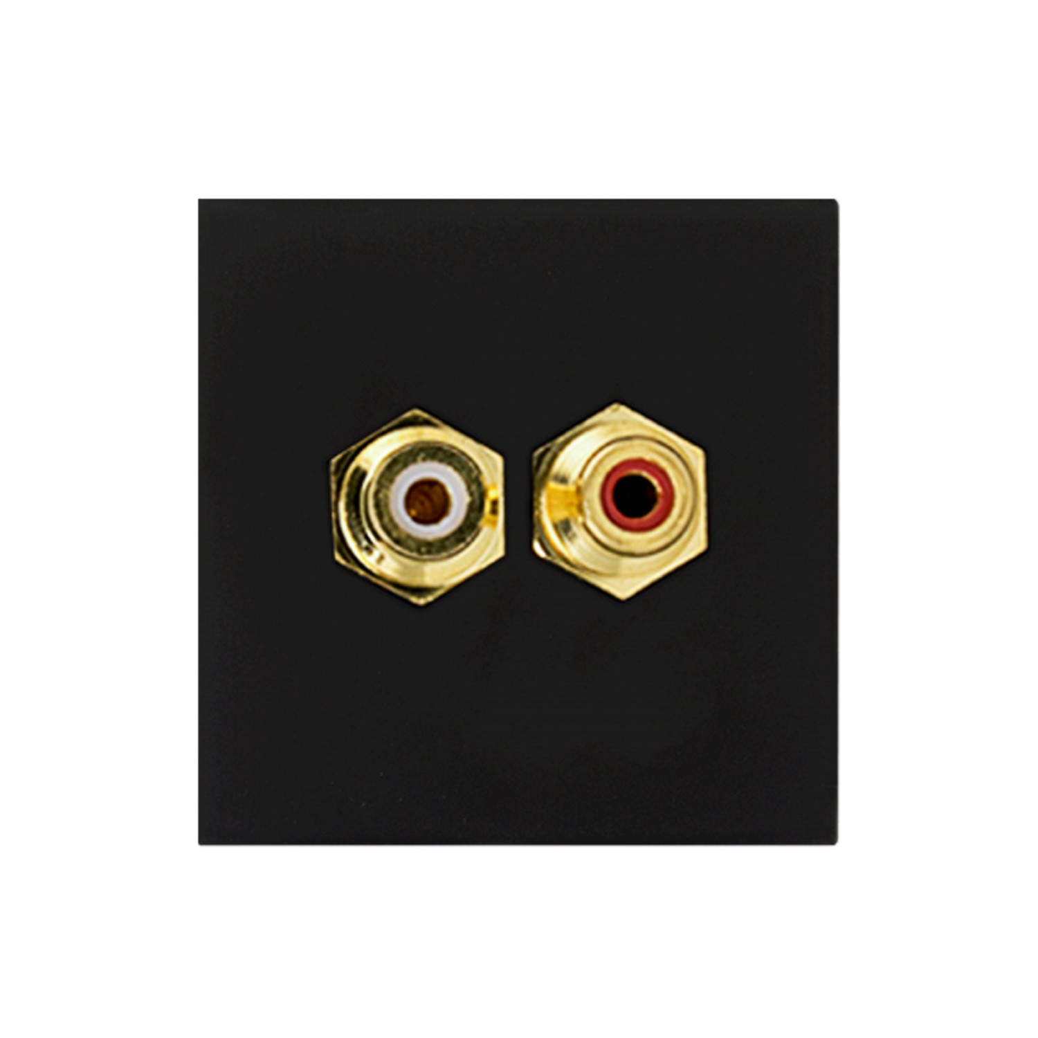 Панель подключения 2xRCA AUDAC CP45RCA/B - 4