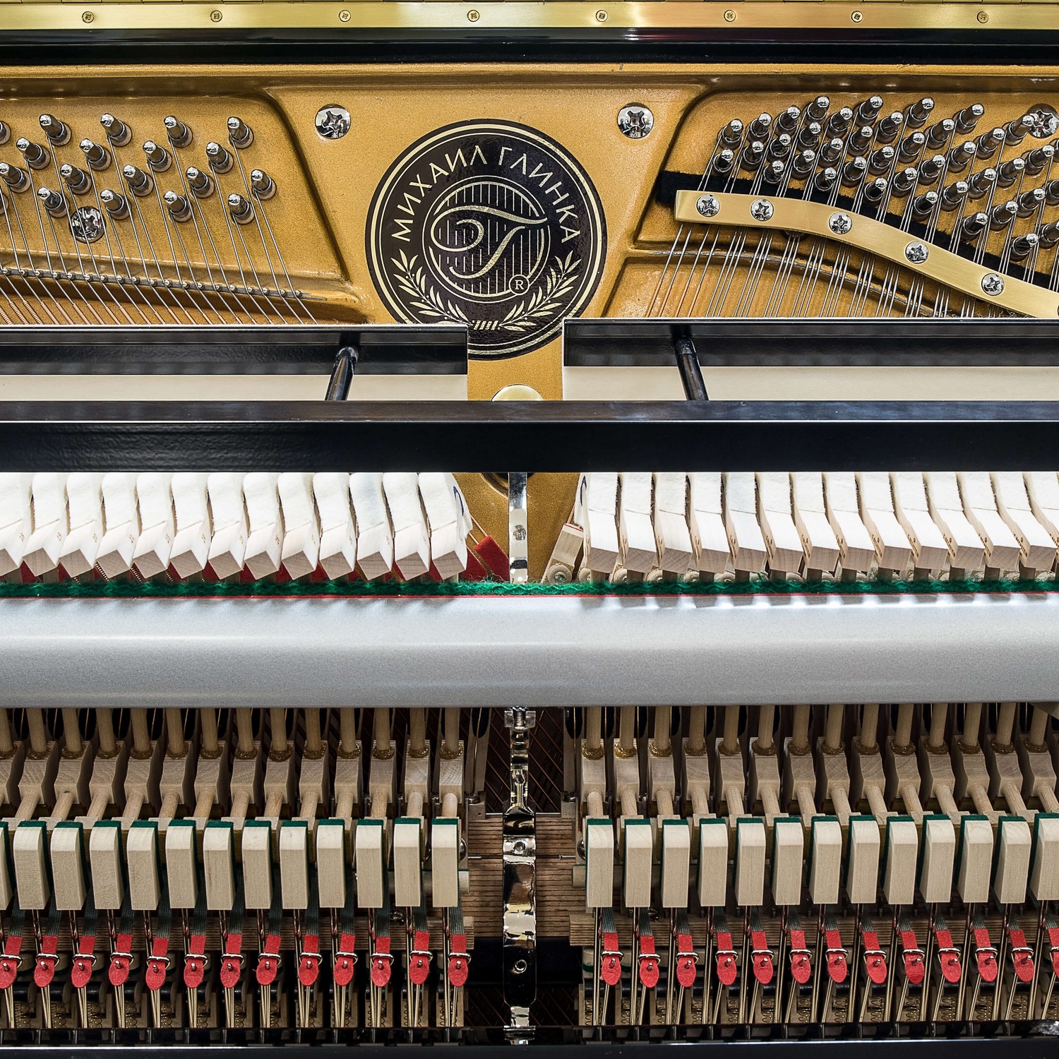 Акустическое пианино Михаил Глинка Композитор, черное, полированное - 23