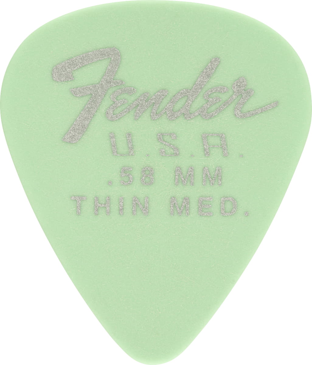 Медиаторы Fender 351 DURA-TONE .60 - 6