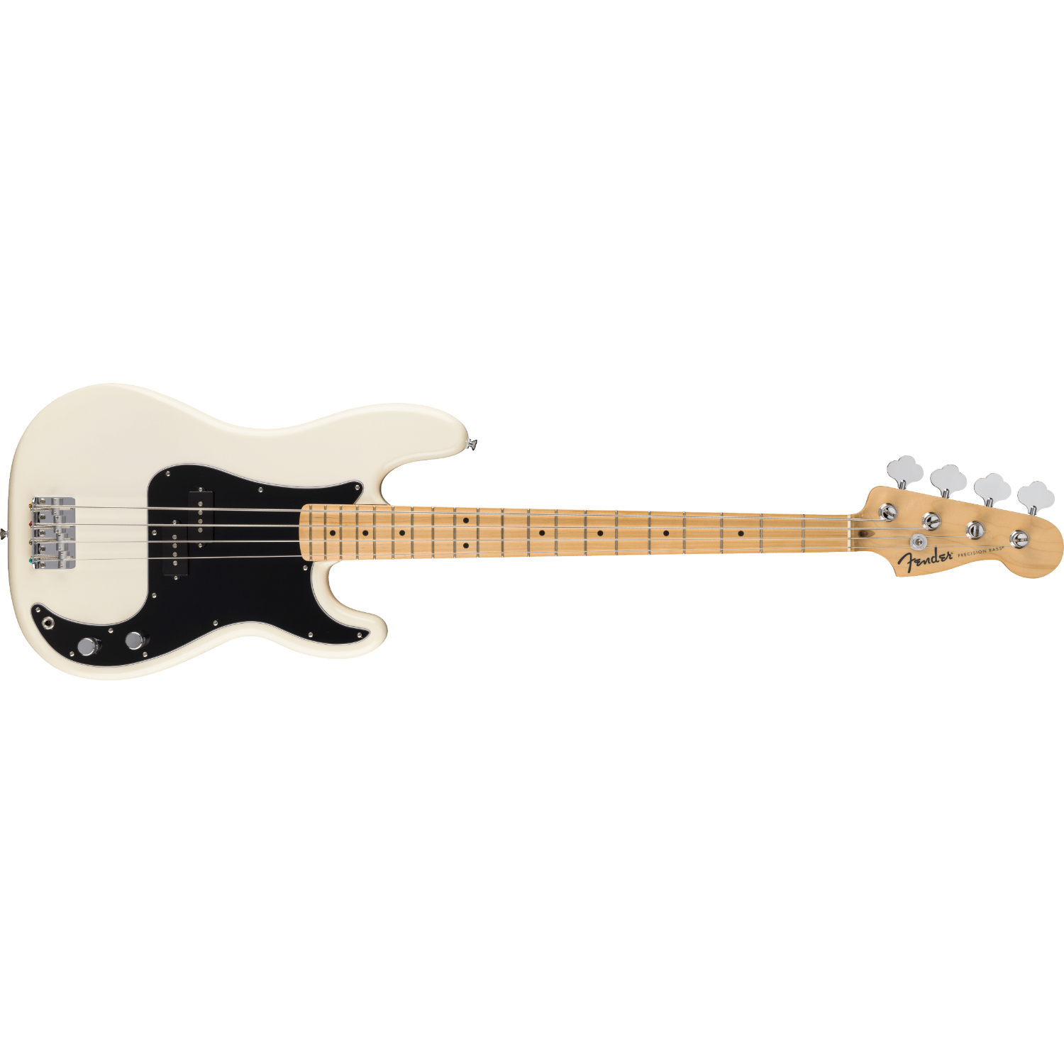 Бас-гитара Fender Standard Precision Bass Olympic White - 9