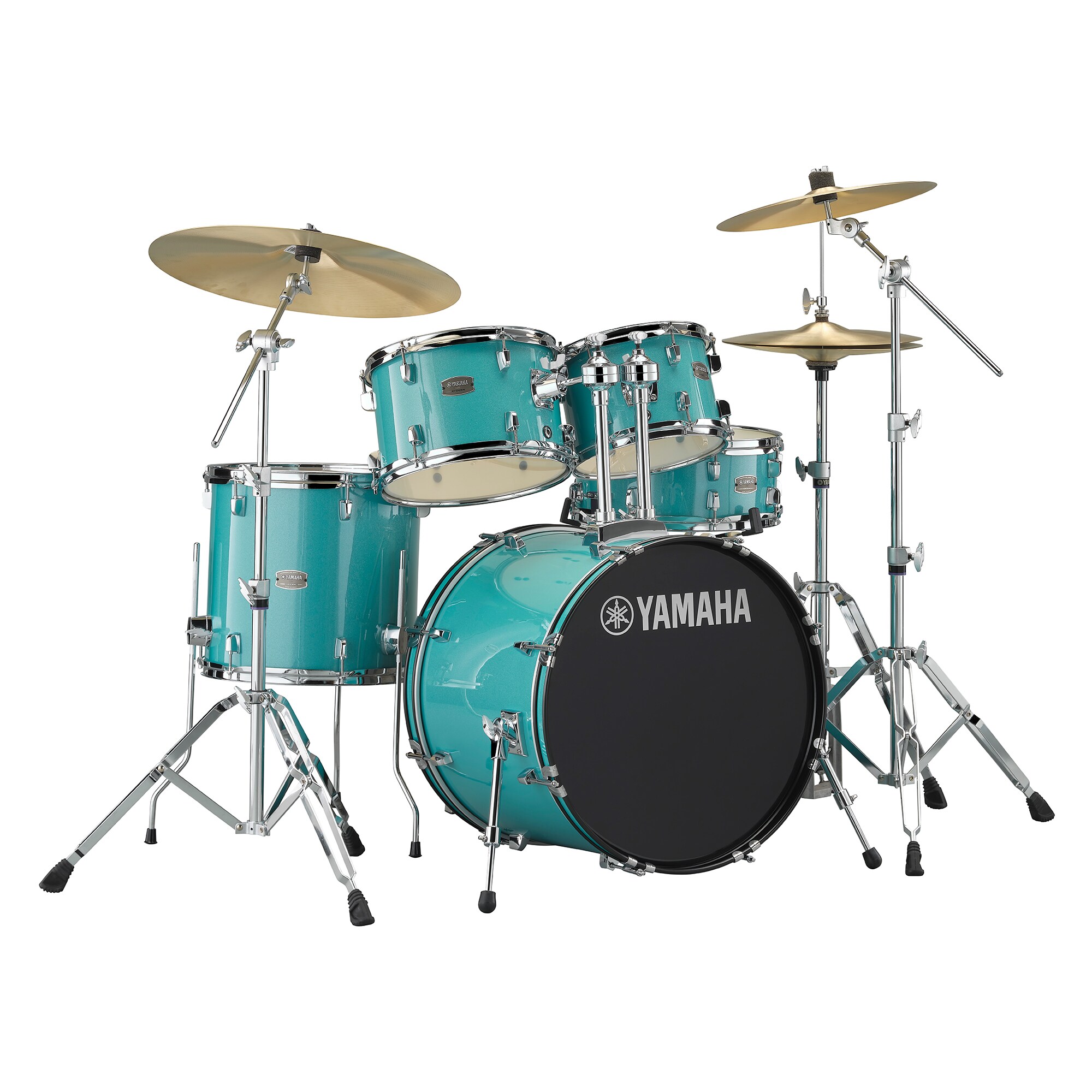 Комплект акустических барабанов Yamaha Rydeen RDP0F5 Turquoise Glitter - 2