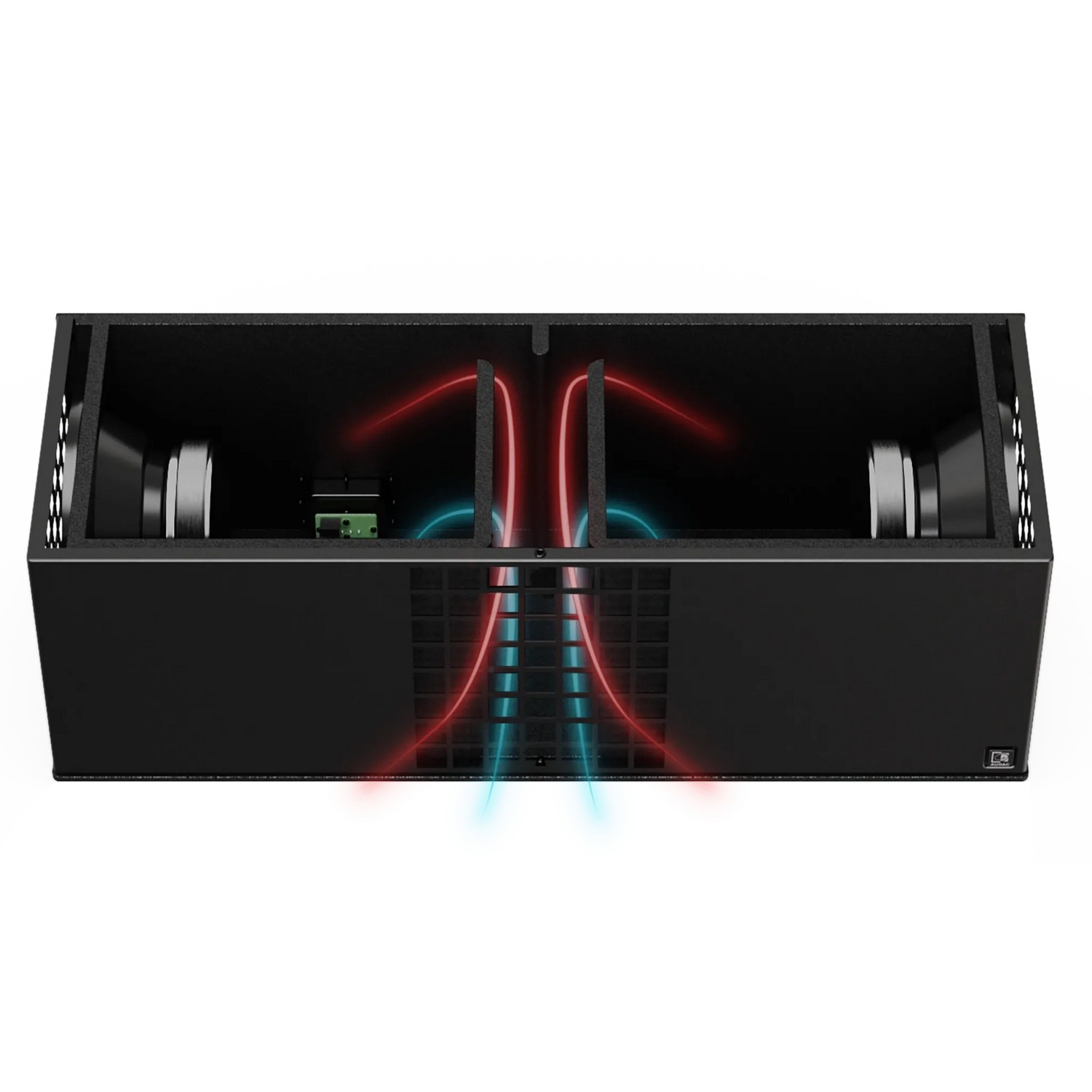 Архитектурный сабвуфер НЧ: 2x10" AUDAC ARCHI210/B - 10