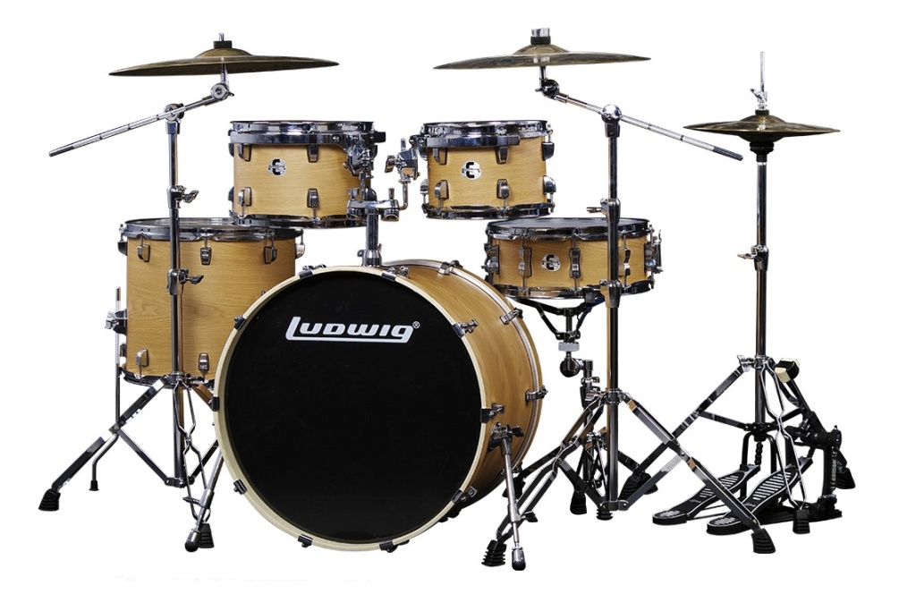 Барабанная установка Ludwig LEC522031 Element Evolution, цвет древесины, 2 коробки - 5