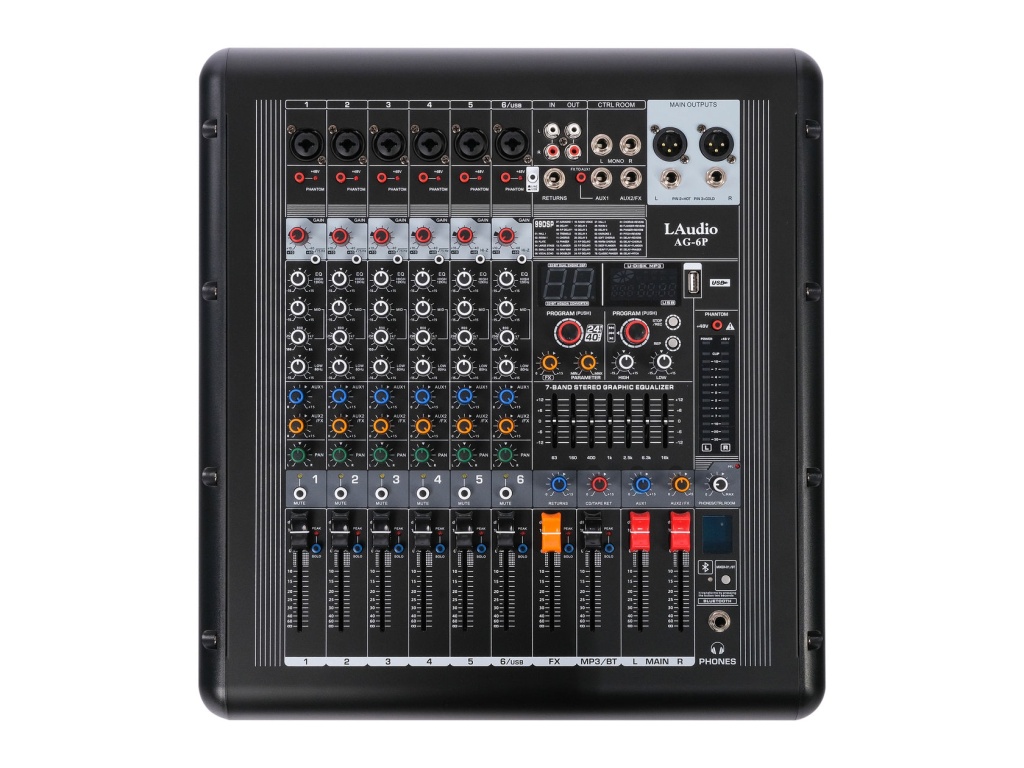 Активный Микшерный пульт LAudio AG-6P - 2