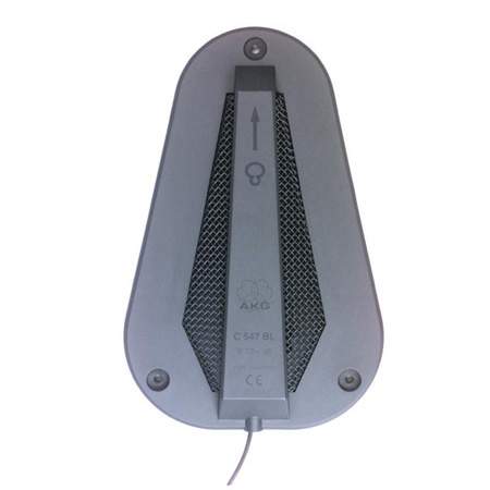 Граничный микрофон AKG C547 BL - 2