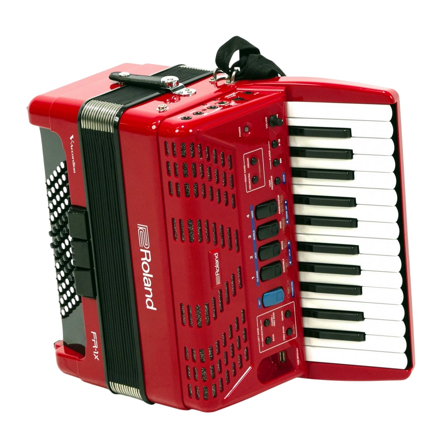 Цифровой аккордеон Roland FR-1X RD - 12