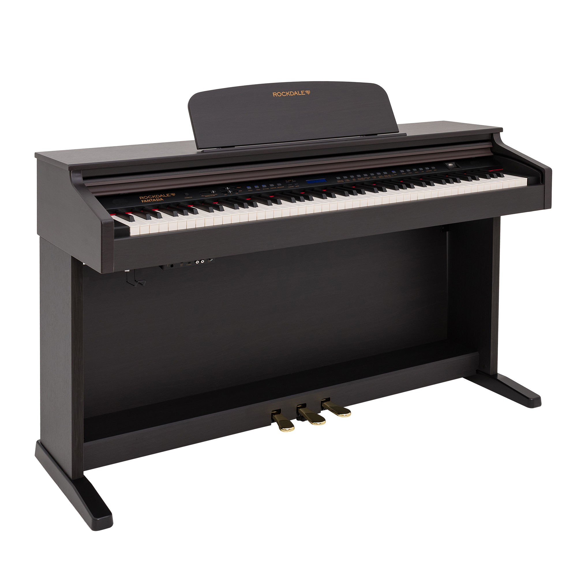 Цифровое пианино Rockdale Fantasia 128 Graded Rosewood, Палисандр - 14