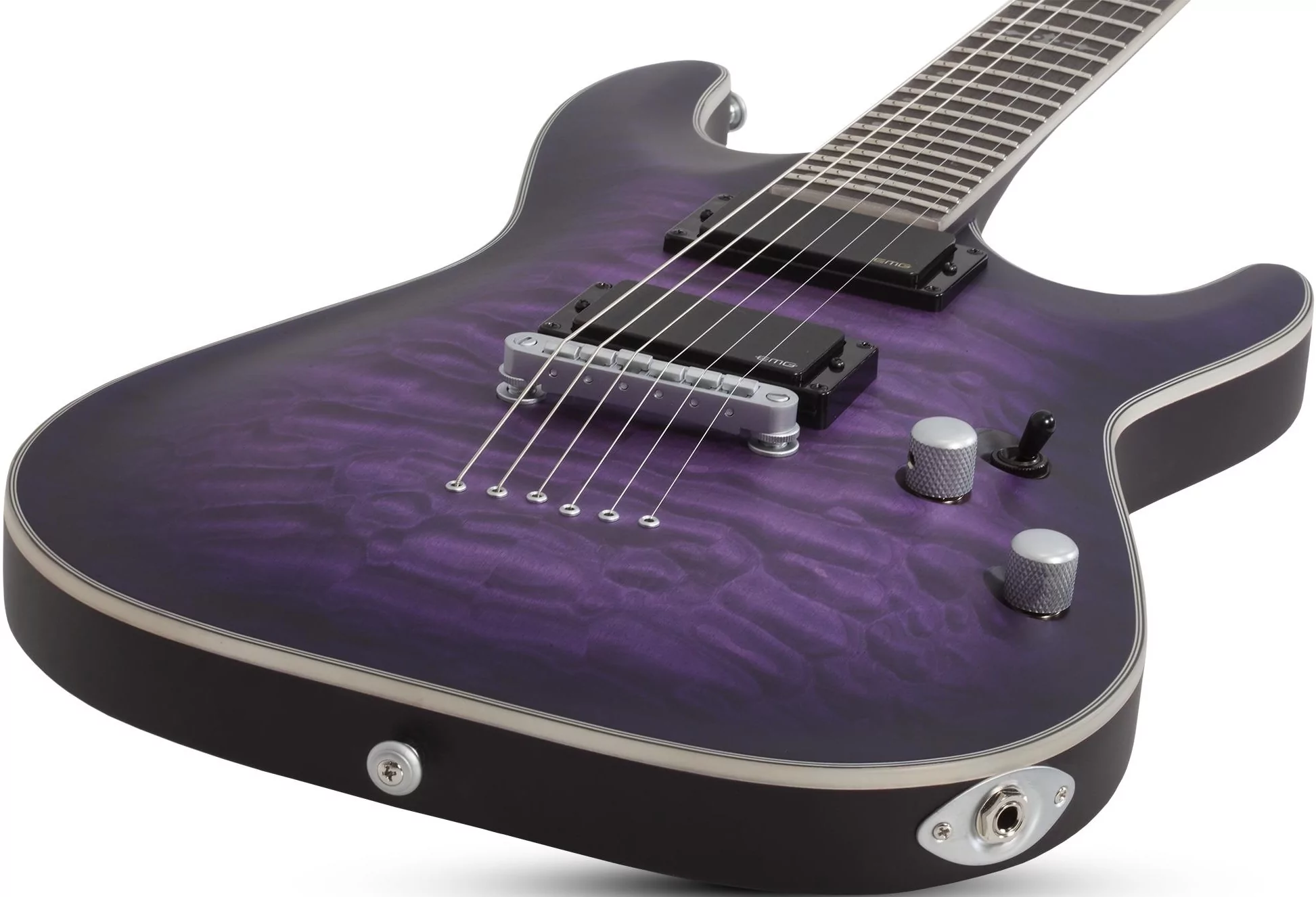 Электрогитара Schecter C-1 PLATINUM Satin Purple Burst - 19
