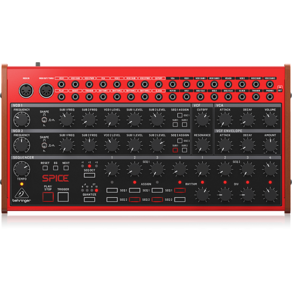 Аналоговый полумодульный синтезатор Behringer SPICE - 5