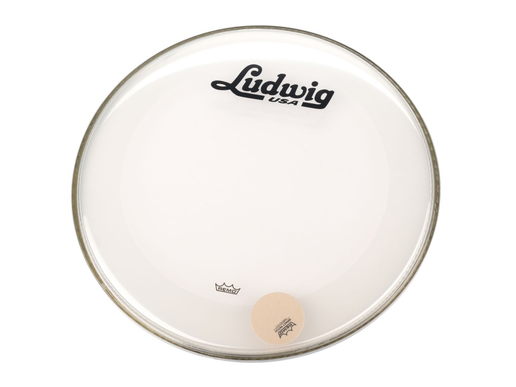 Пластик для бас-барабана 18" Ludwig LW1318P3CLRV Powerstroke 3, резонансный, прозрачный - 4