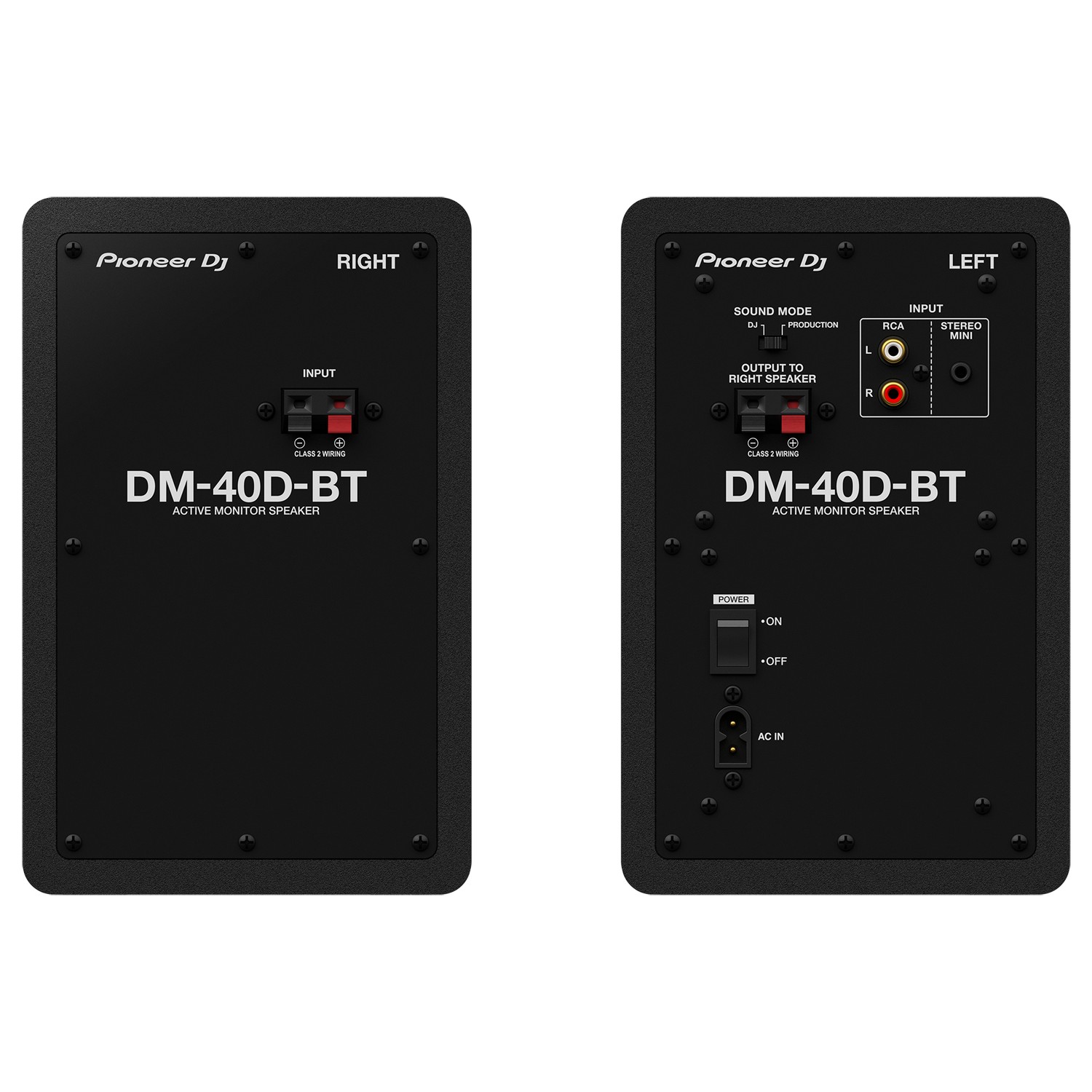 Пара студийных мониторов PIONEER DM-40D-BT - 13