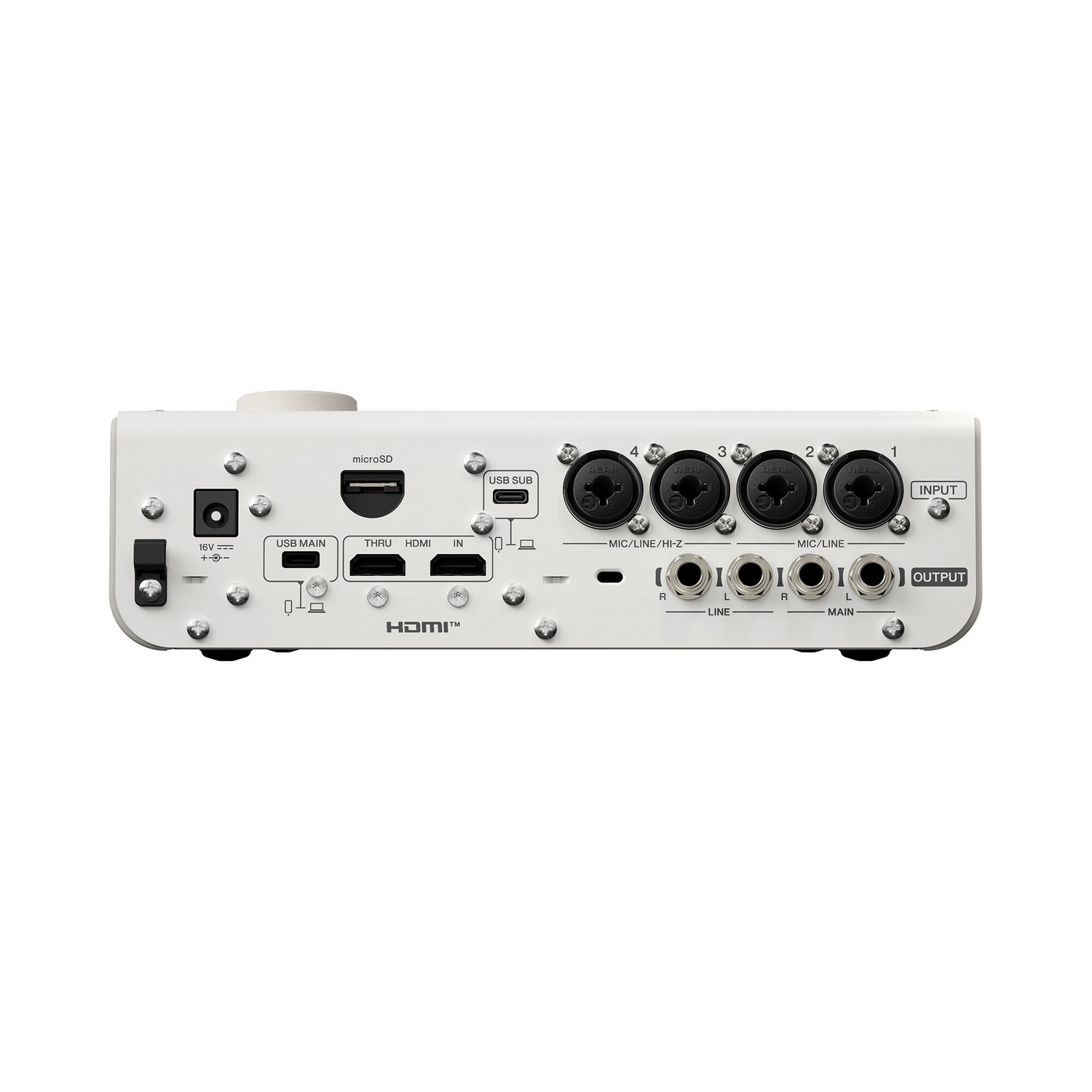 Аудиоинтерфейс Yamaha URX44V White - 17