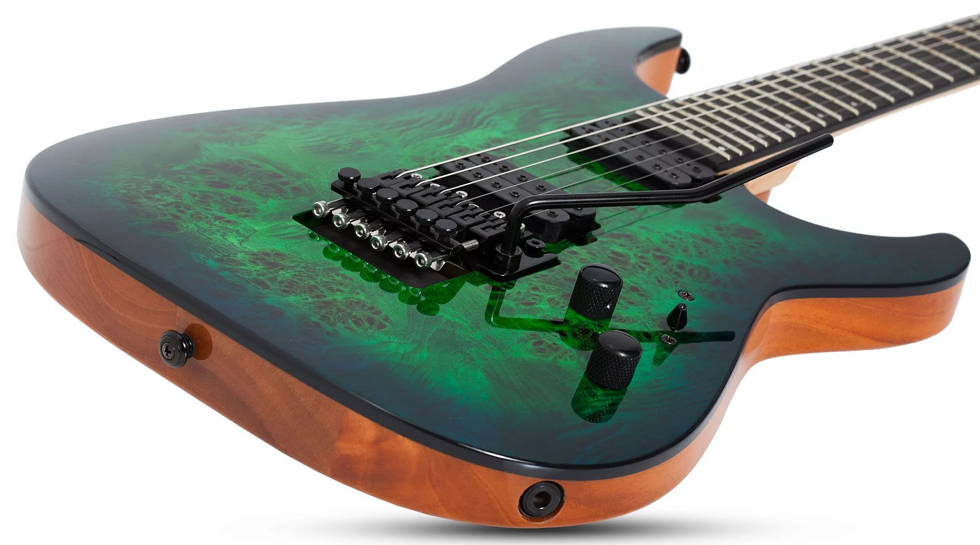 Электрогитара Schecter C-6 FR PRO Aqua Burst - 7