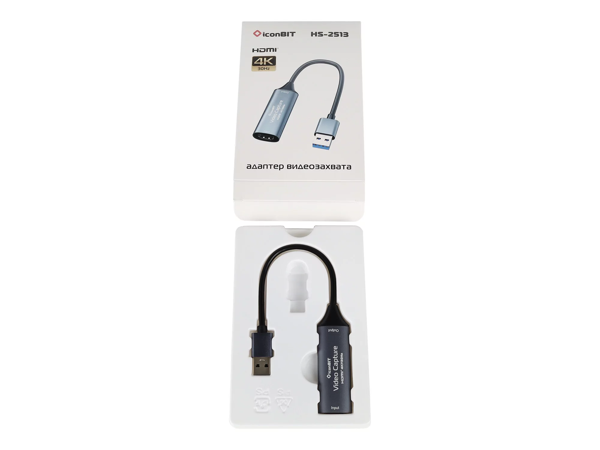 Карта захвата HDMI iconBIT HS-2513 - 12