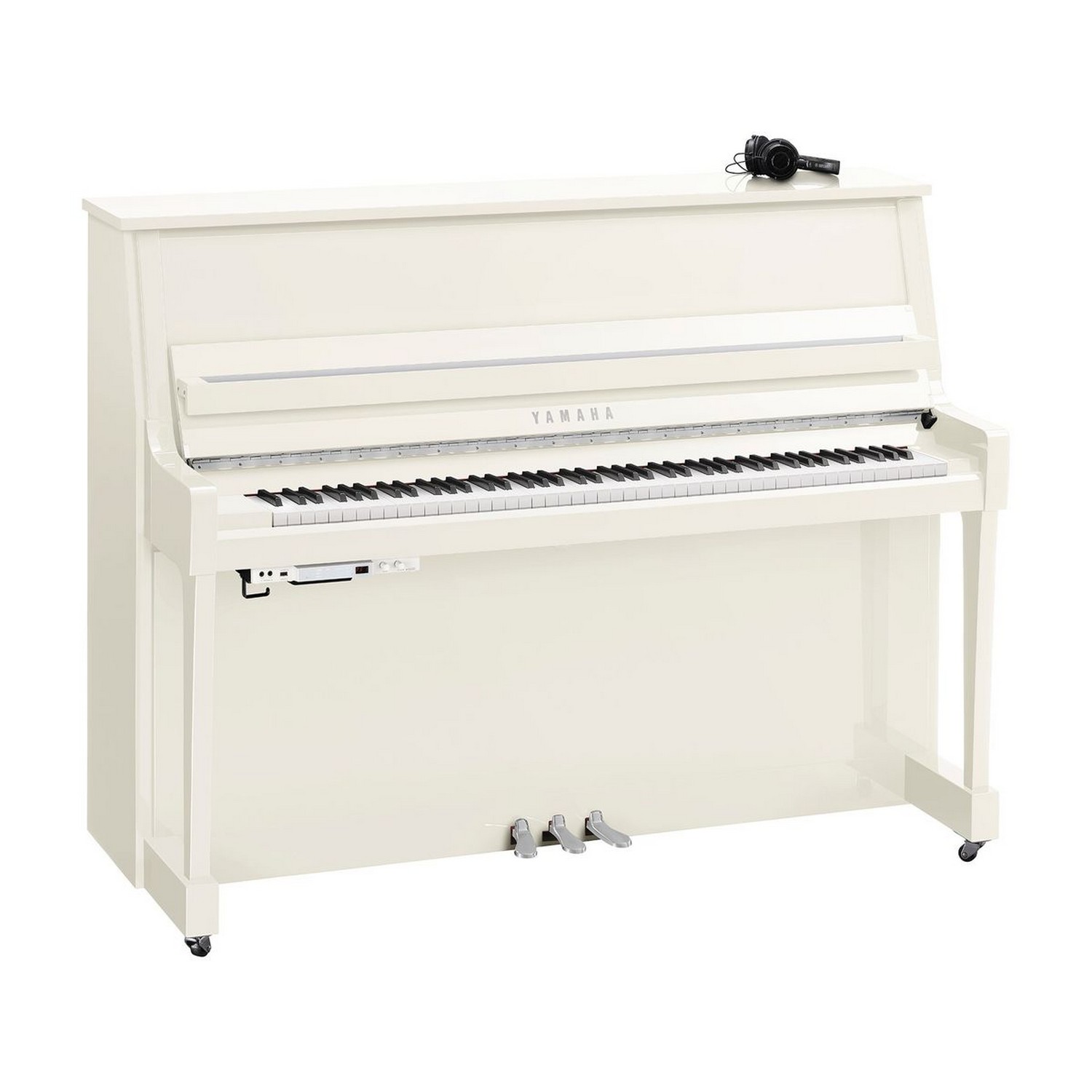 Гибридное сайлент пианино Yamaha B20 SC3 PWHC - 7