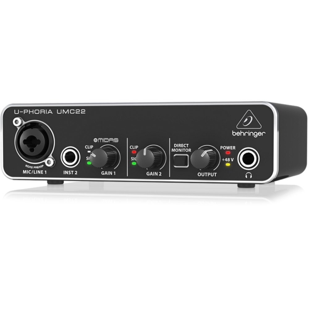 Аудиоинтерфейс Behringer UMC22 - 5