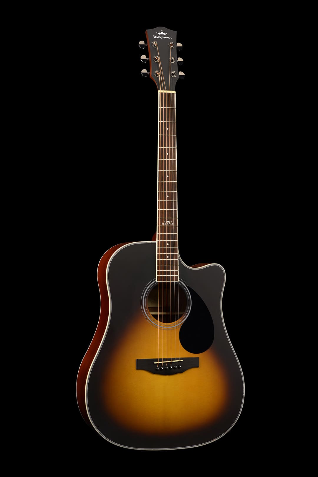 Акустическая гитара Kepma D1CE Sunburst - 8