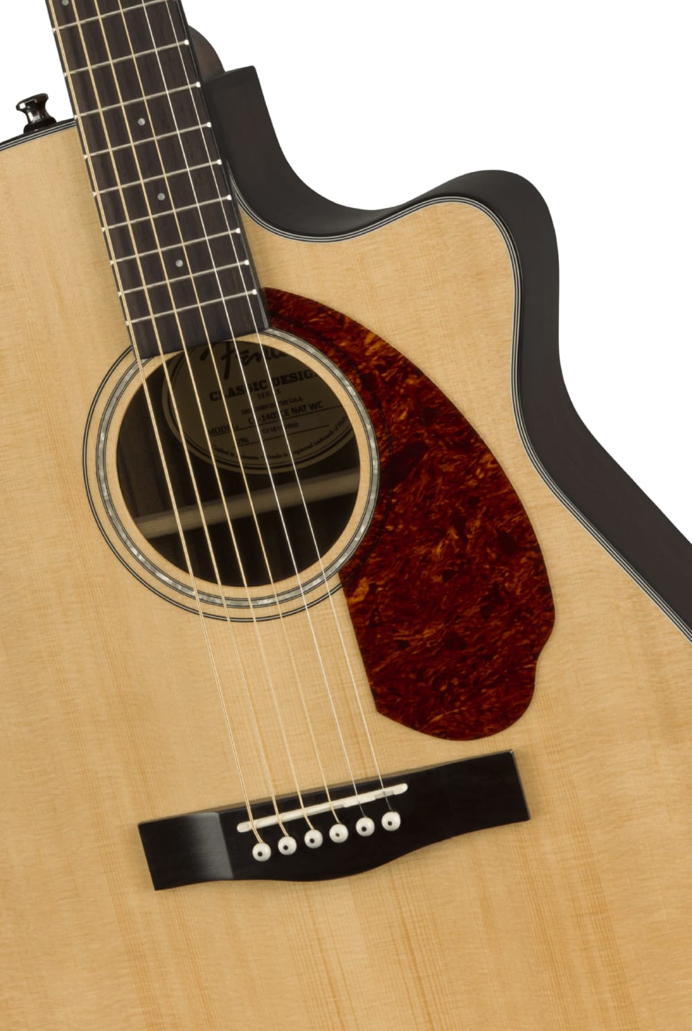 Акустическая гитара Fender Cc-140Sce Concert Natural - 14
