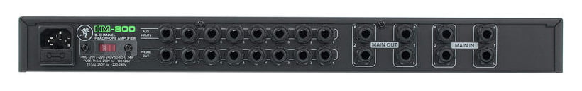 Усилитель мощности Mackie HM-800 - 8