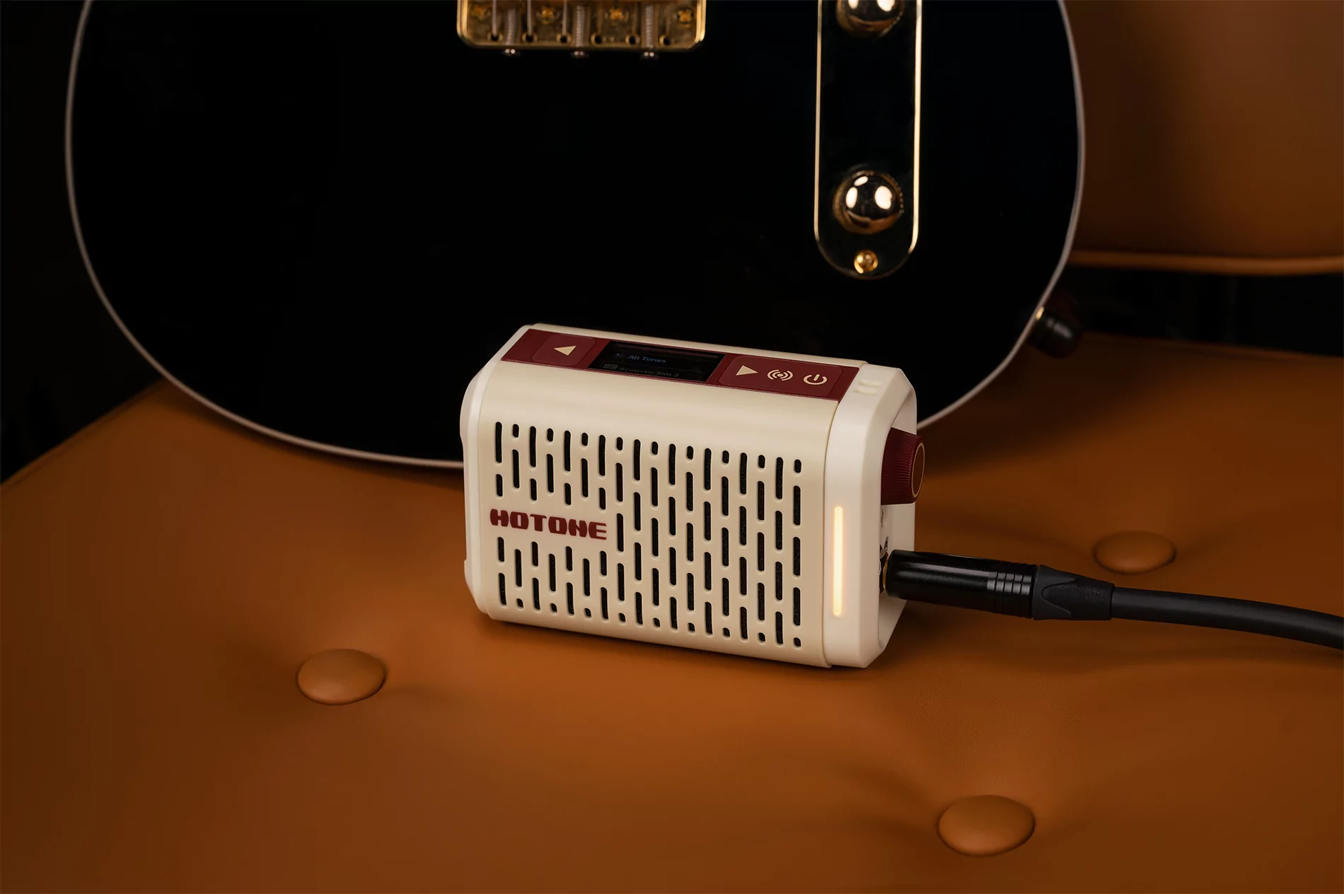 Моделирующий мини-комбоусилитель Hotone Pulze Mini WH Белый - 19