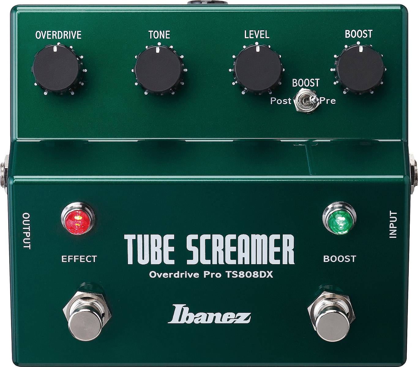 Педаль эффектов Ibanez TS808DX TUBESCREAMER OVERDRIVE PRO, Черный - 2
