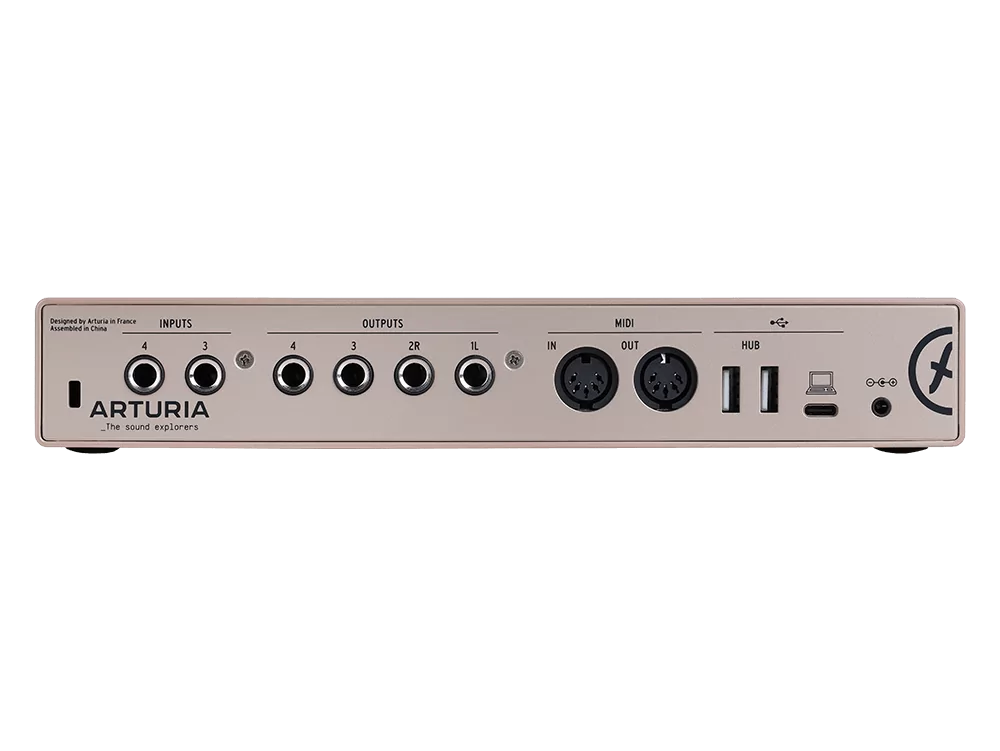 Внешняя звуковая карта Arturia MiniFuse 4 Champagne - 29