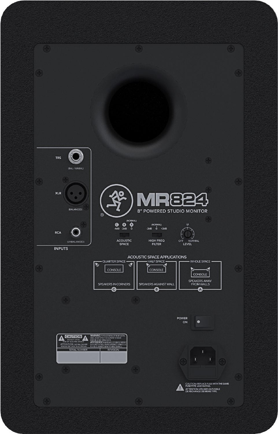 Студийный монитор Mackie MR824 - 5