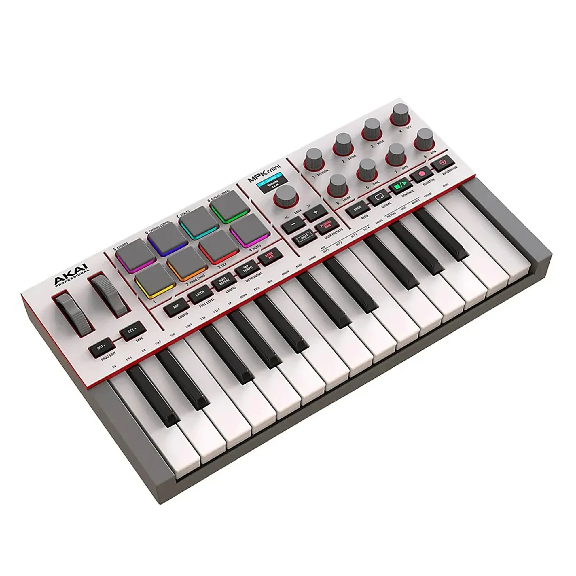 MIDI‑клавиатура AKAI PRO MPK MINI 4 White - 11