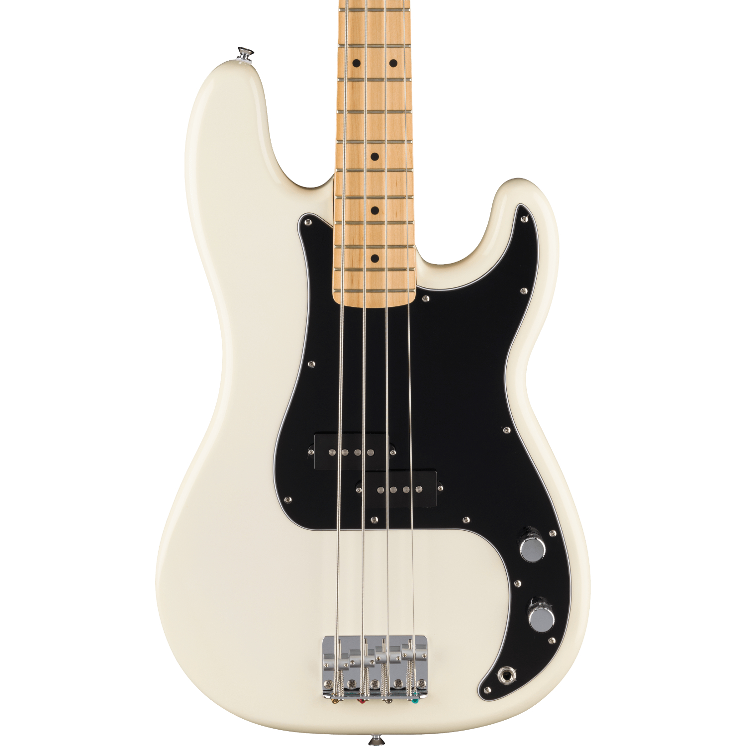 Бас-гитара Fender Standard Precision Bass Olympic White - 11
