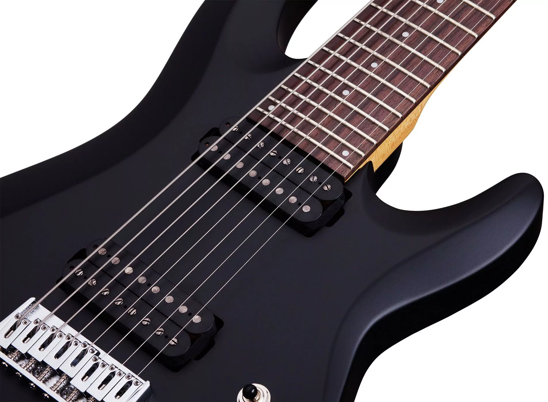 Электрогитара Schecter C-8 DELUXE Satin Black - 9