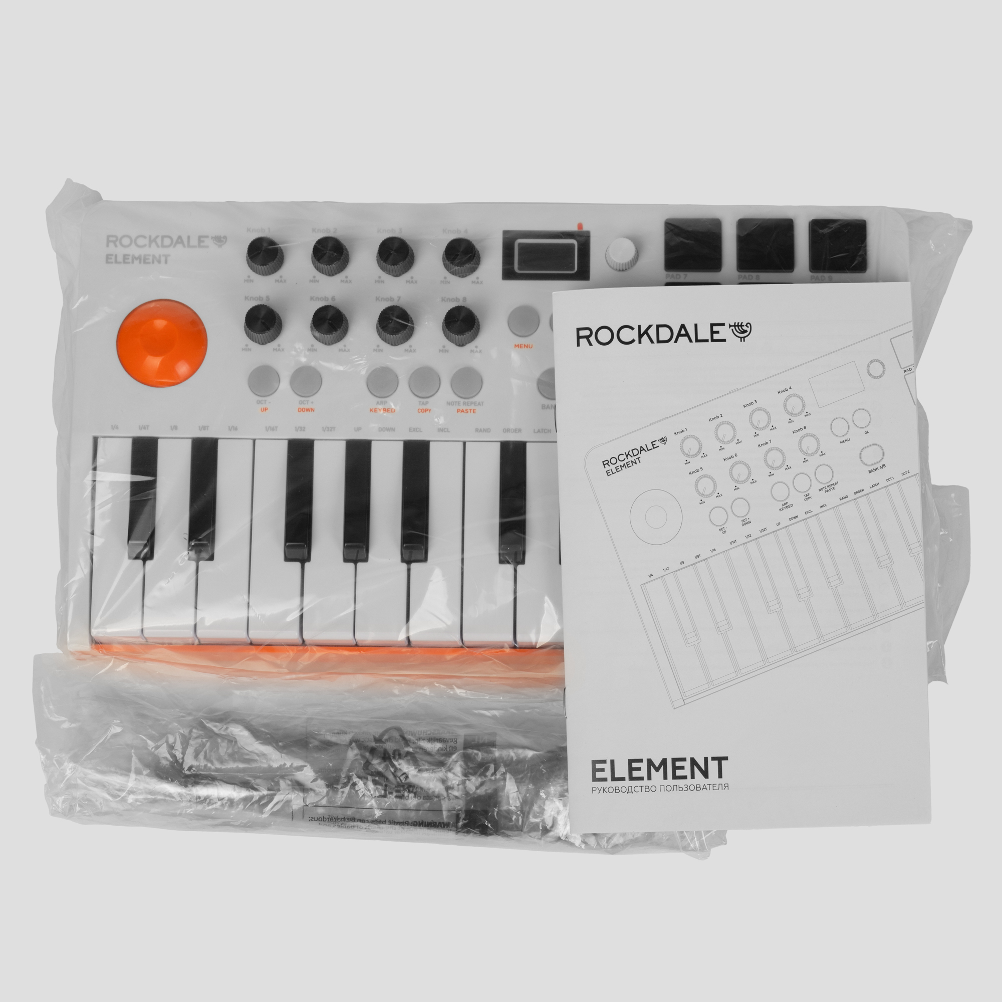 MIDI-клавиатура Rockdale Element White - 21