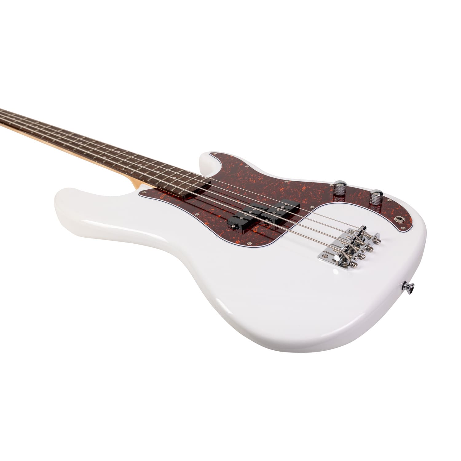 Бас-гитара Rockdale Classic PB Bass White - 17