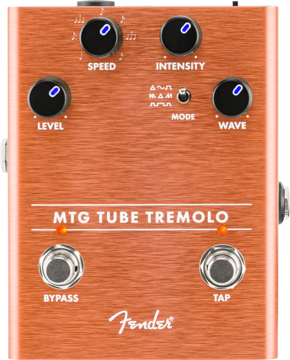 Педаль эффектов Fender MTG Tube Tremolo, Черный - 11