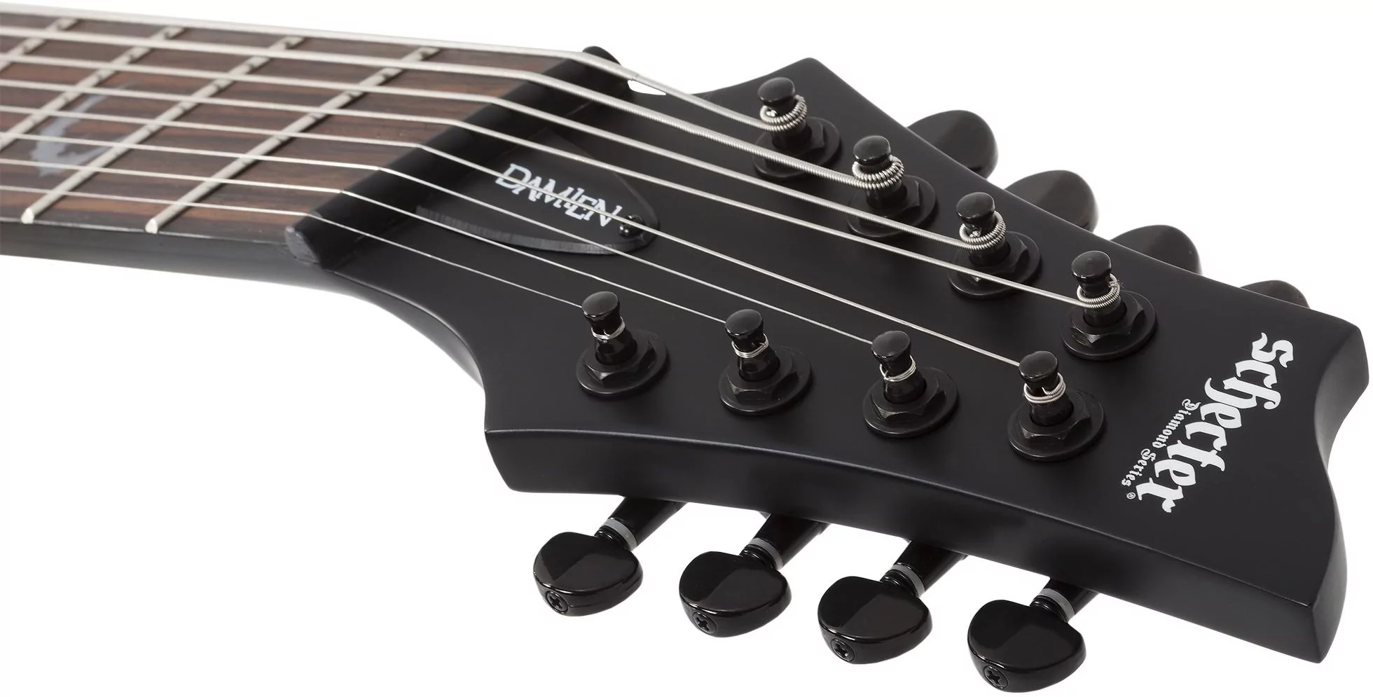 Электрогитара Schecter DAMIEN-8 MS Satin Black - 30