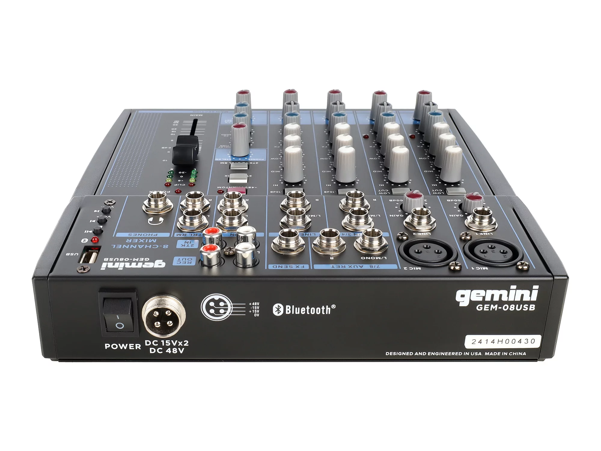 Аналоговый микшер Gemini GEM-08USB - 23
