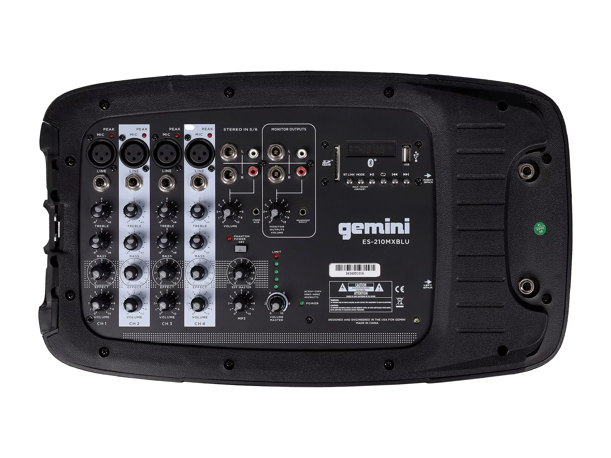 Комплект акустических систем Gemini ES-210MXBLU-ST - 39