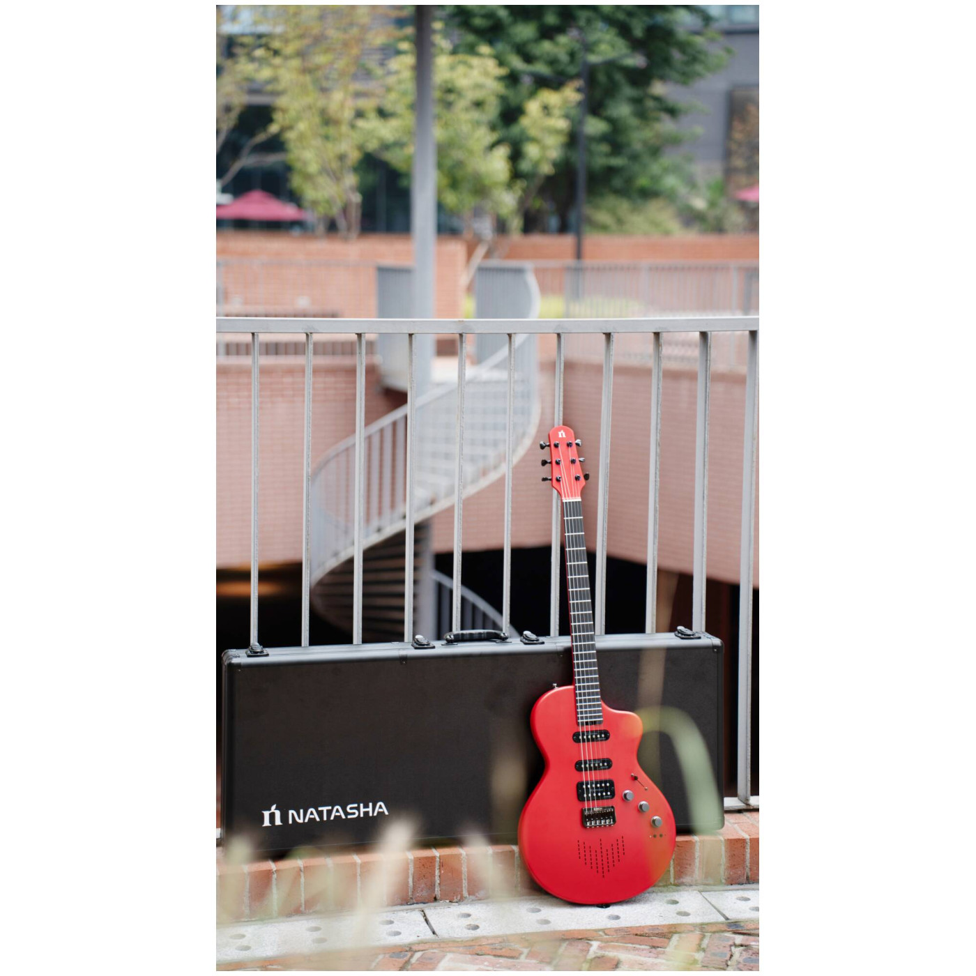 Смарт-электрогитара Natasha SEEKER Imperial Red - 46