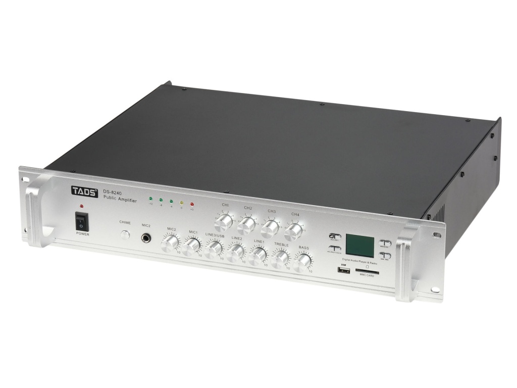 Усилитель мощности трансляционный TADS DS-8240 - 2