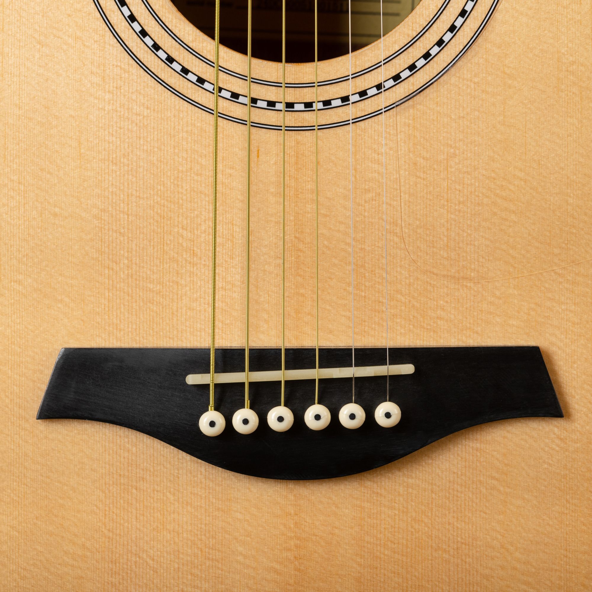 Акустическая гитара Rockdale Aurora D7 Nat Gloss, Nat Gloss - 15
