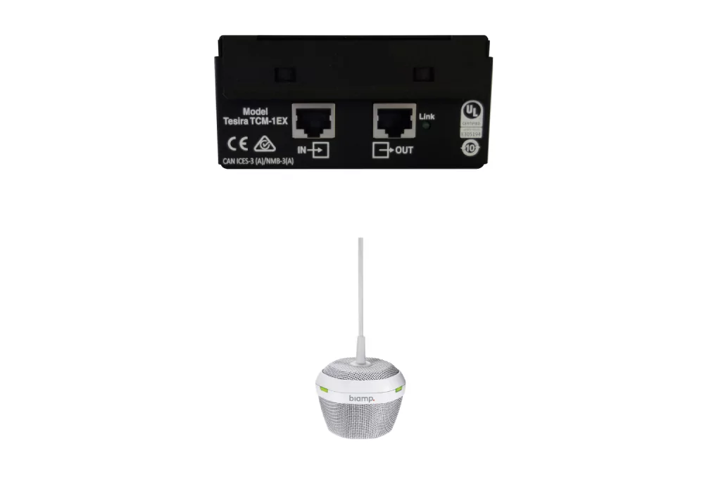 Потолочный микрофон Biamp Parle TCM-1EX White - 2