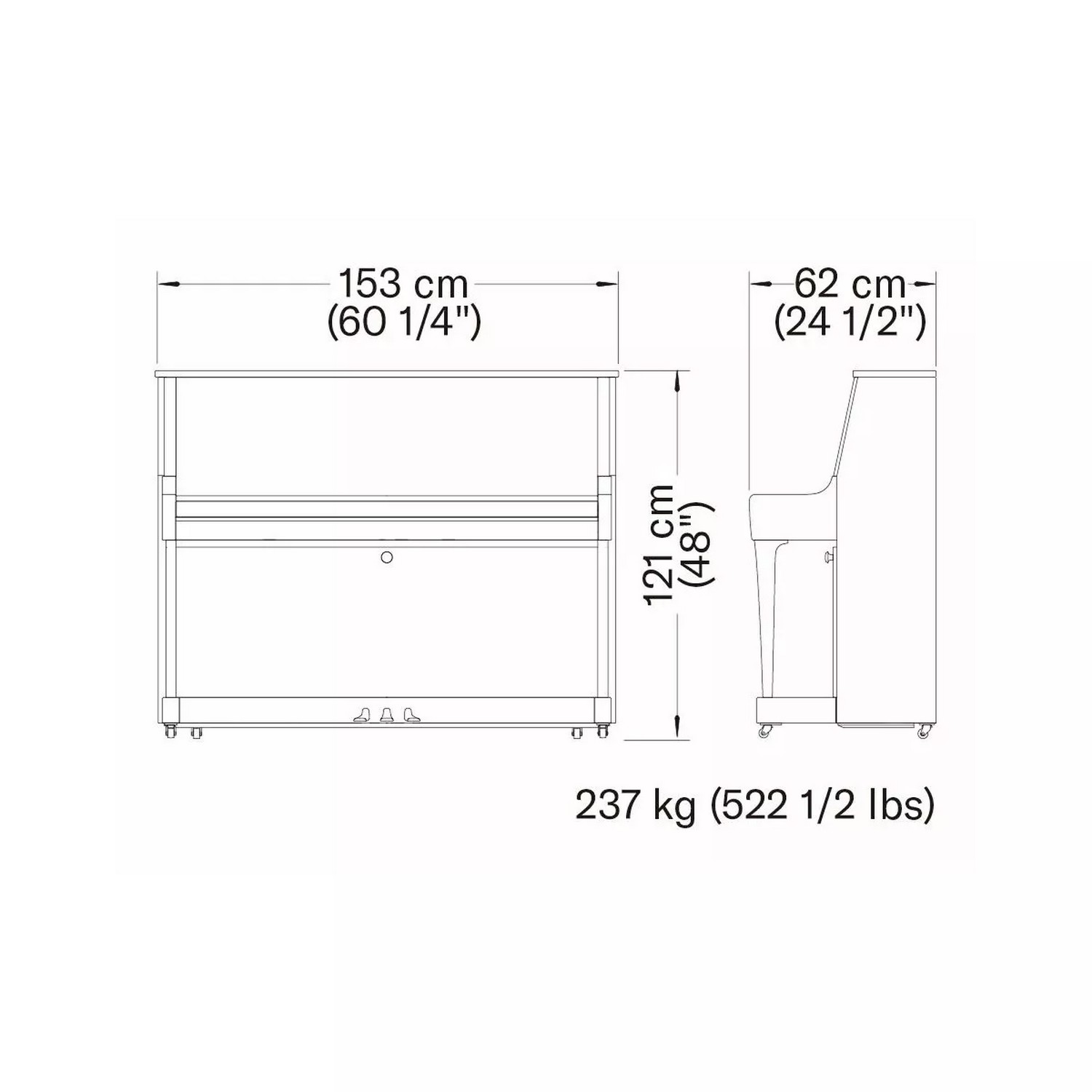 Трансакустическое пианино Yamaha B30 TC3 PEC - 13