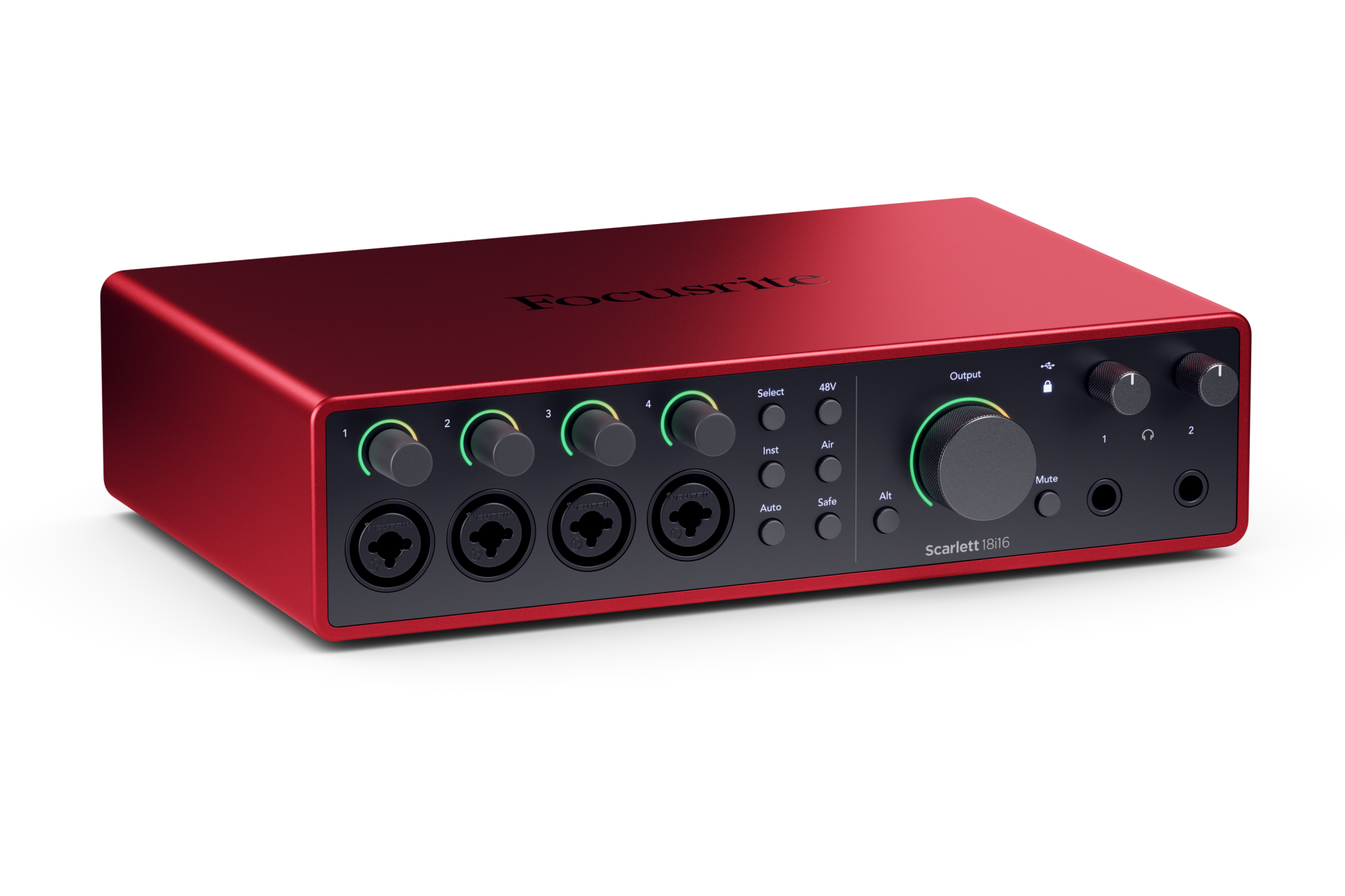 Аудиоинтерфейс Focusrite Scarlett 18i16 4th Gen, Черный - 7