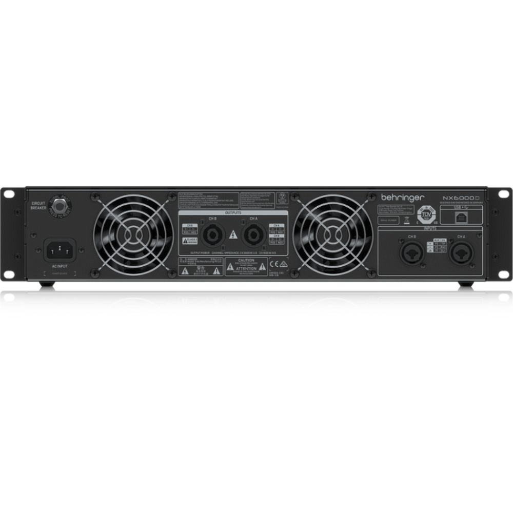Усилитель мощности Behringer NX6000D - 7
