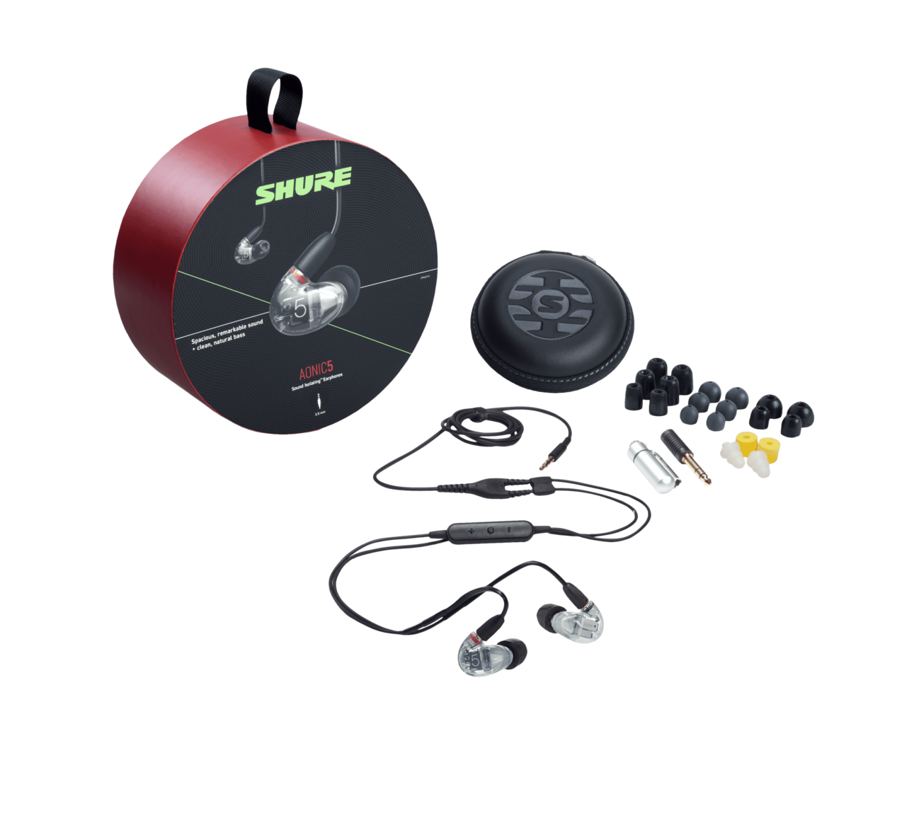 Внутриканальные наушники Shure AONIC 5 SE53BACL+UNI-EFS - 5